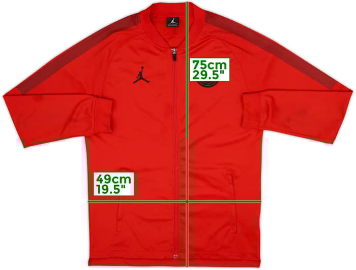 2018-19 Paris Saint-Germain Jordan Track Jacket - 7/10 - (M)