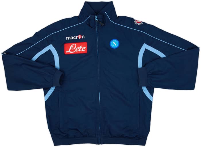 2010-11 Napoli Macron Track Jacket - 5/10 - (L)