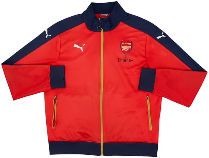 2015-16 Arsenal Puma Track Jacket - 3/10 - (XL)