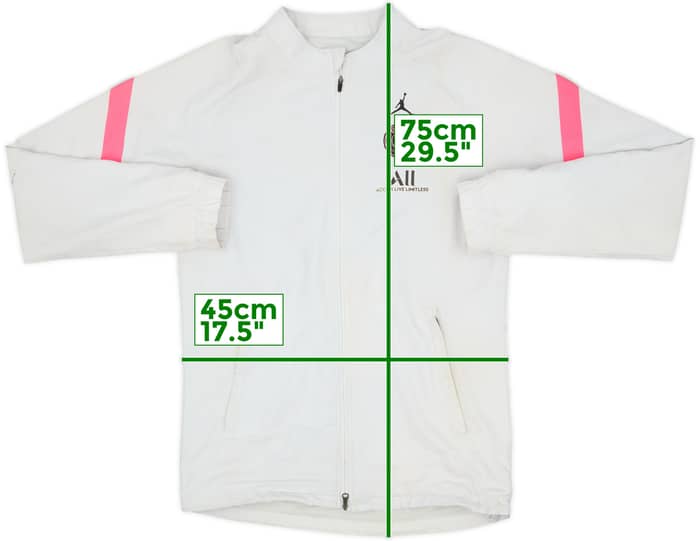 2021-22 Paris Saint-Germain Jordan Track Jacket - 4/10 - (S)