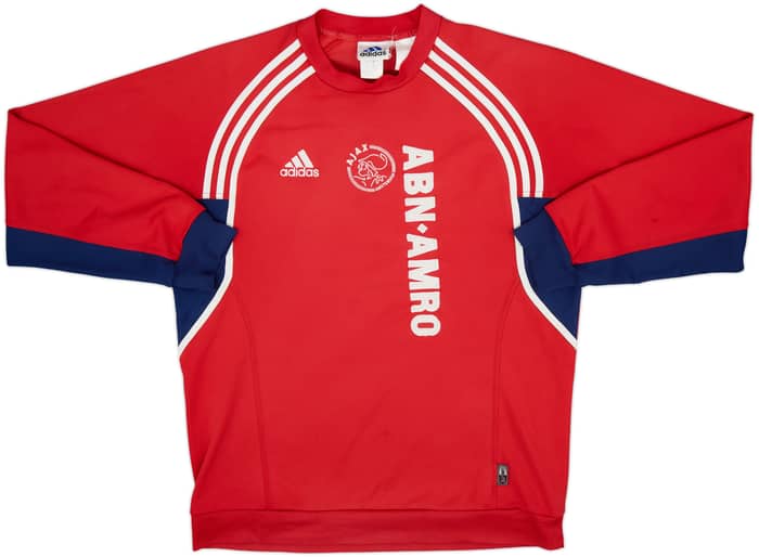 2000-01 Ajax Player Issue adidas Sweat Top - 7/10 - (L)