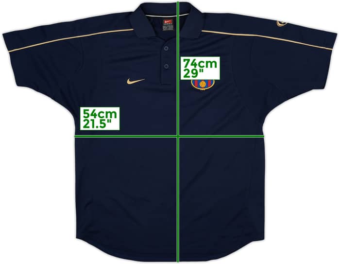 2003-04 Barcelona Nike Polo Shirt - 10/10 - (L)