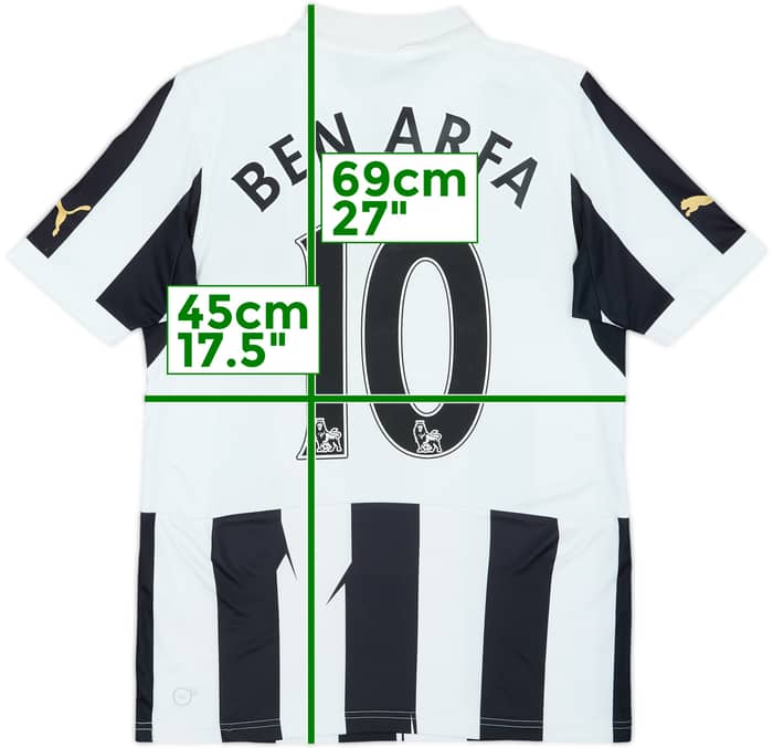 2012-13 Newcastle Home Shirt Ben Arfa #10 - 7/10 - (XL.Boys)