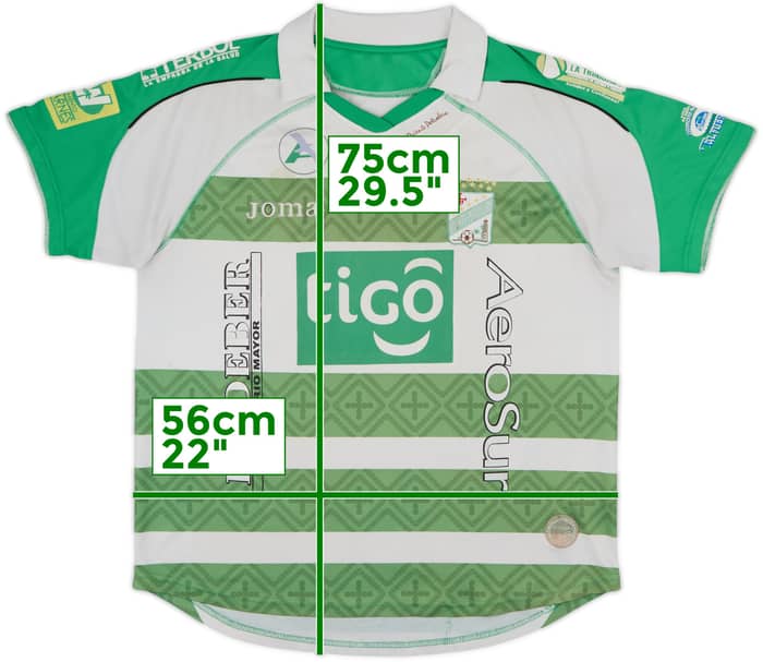 2011-12 Oriente Petrolero Home Shirt - 5/10 - (L)