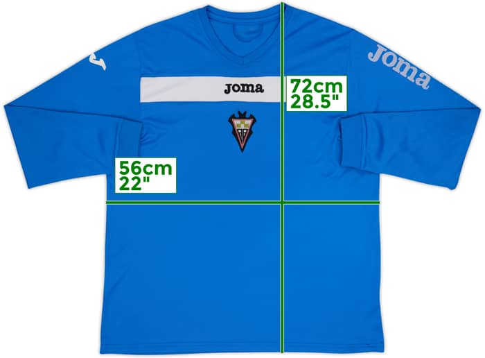 2010-11 Albacete Joma Training L/S Shirt - 9/10 - (L)