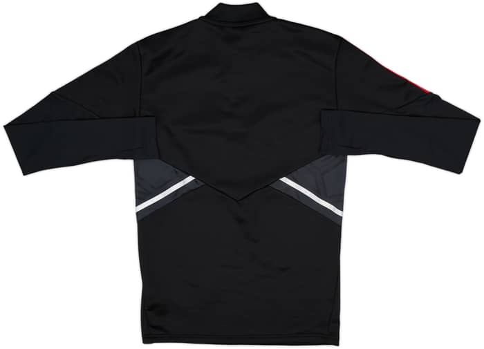 2022-23 Manchester United adidas 1/4 Zip Drill Top - 8/10 - (XS)