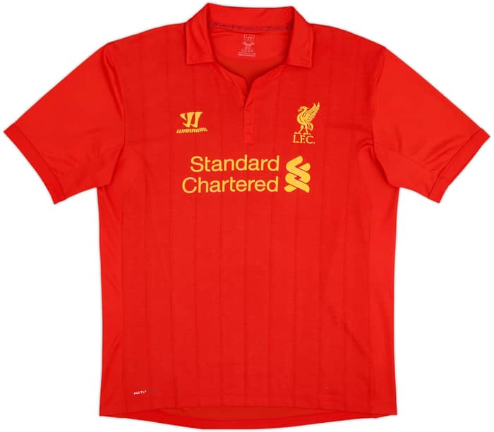 2012-13 Liverpool Home Shirt Gerrard #8 - 5/10 - (XXL)
