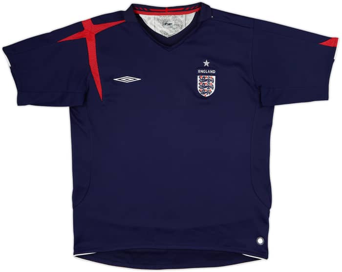 2005-06 England GK S/S Shirt - 6/10 - (XL)