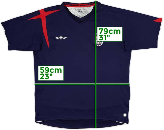 2005-06 England GK S/S Shirt - 6/10 - (XL)