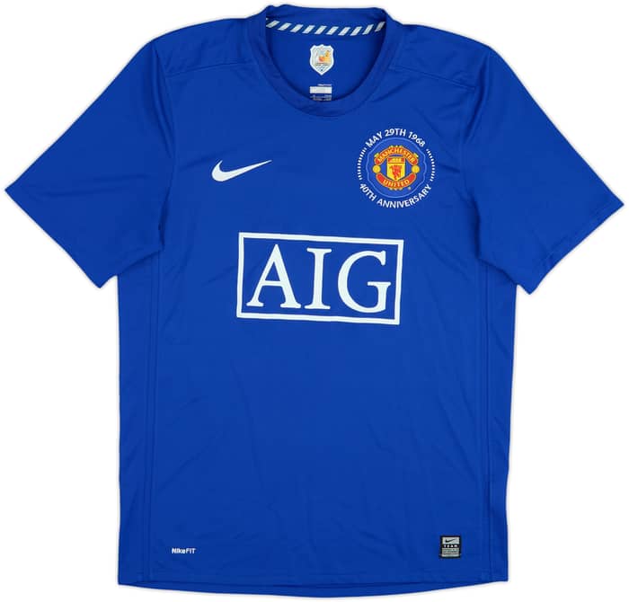 2008-09 Manchester United Third Shirt Berbatov #9 - 8/10 - (M)