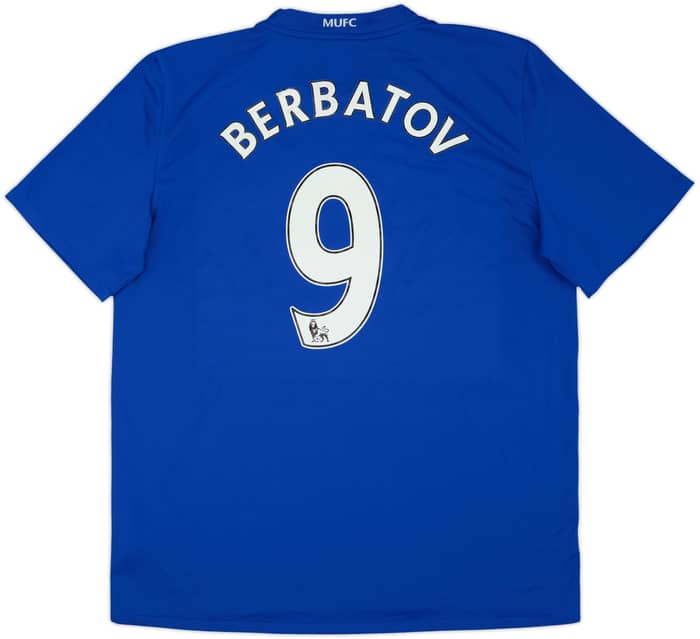 2008-09 Manchester United Third Shirt Berbatov #9 - 5/10 - (L)