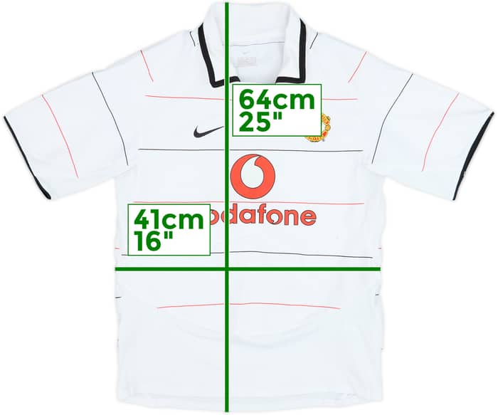 2003-05 Manchester United Third Shirt - 7/10 - (M.Boys)