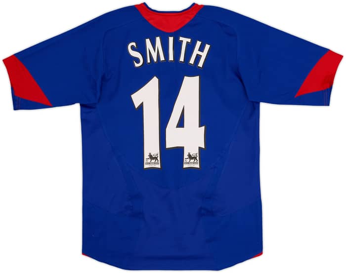 2005-06 Manchester United Away Shirt Smith #14 - 8/10 - (L.Boys)
