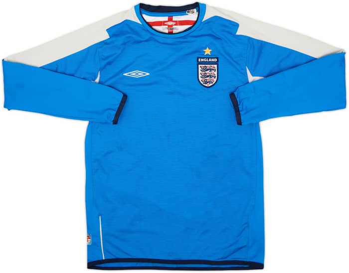 2004-06 England GK Shirt - 5/10 - (L.Boys)