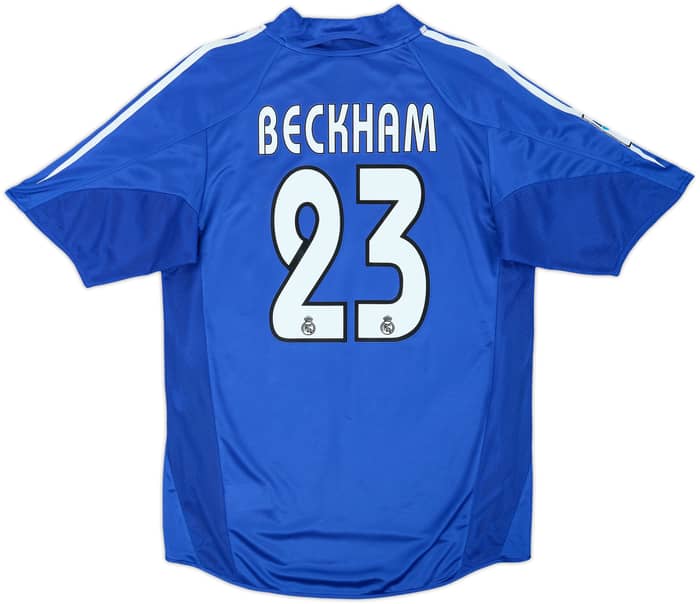 2004-05 Real Madrid Third Shirt Beckham #23 (S)
