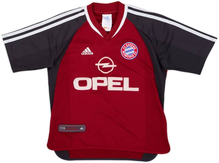 2001-02 Bayern Munich Home Shirt - 8/10 - (M.Boys)