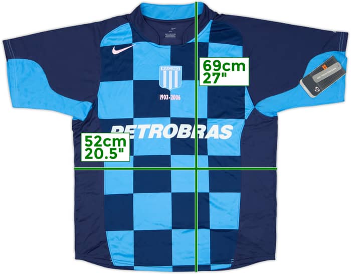 2006-07 Racing Club Away Shirt (M)