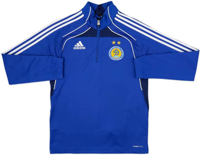 2010-11 Dynamo Kyiv adidas 1/4 Zip Drill Top - 8/10 - (XL.Boys)
