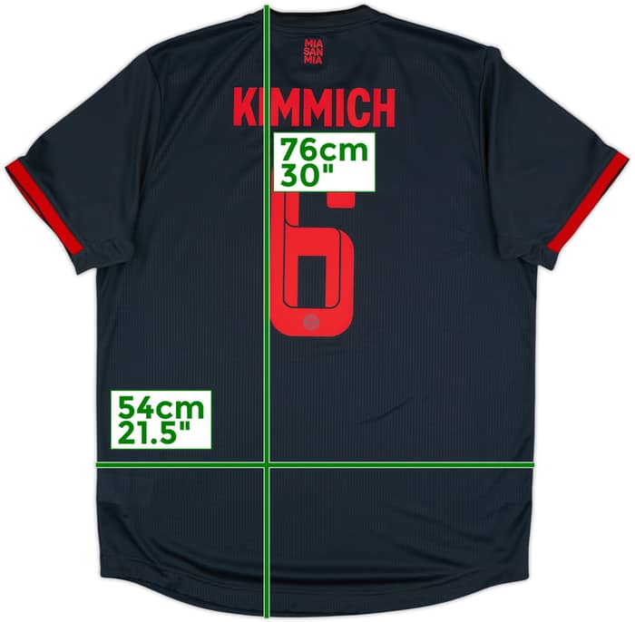 2022-23 Bayern Munich Authentic Third Shirt Kimmich #6 - 8/10 - (L)