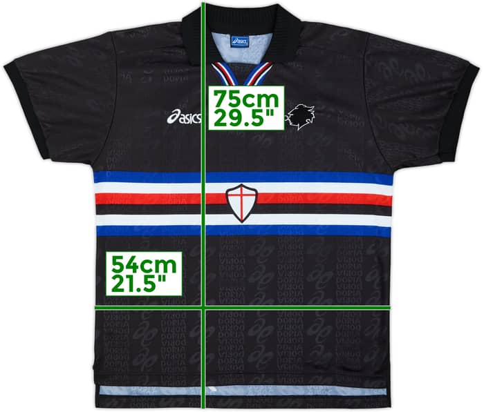 1996-97 Sampdoria Third Shirt - 8/10 - (M)