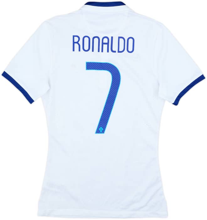 2014-15 Portugal Authentic Away Shirt Ronaldo #7 - 10/10 - (S)