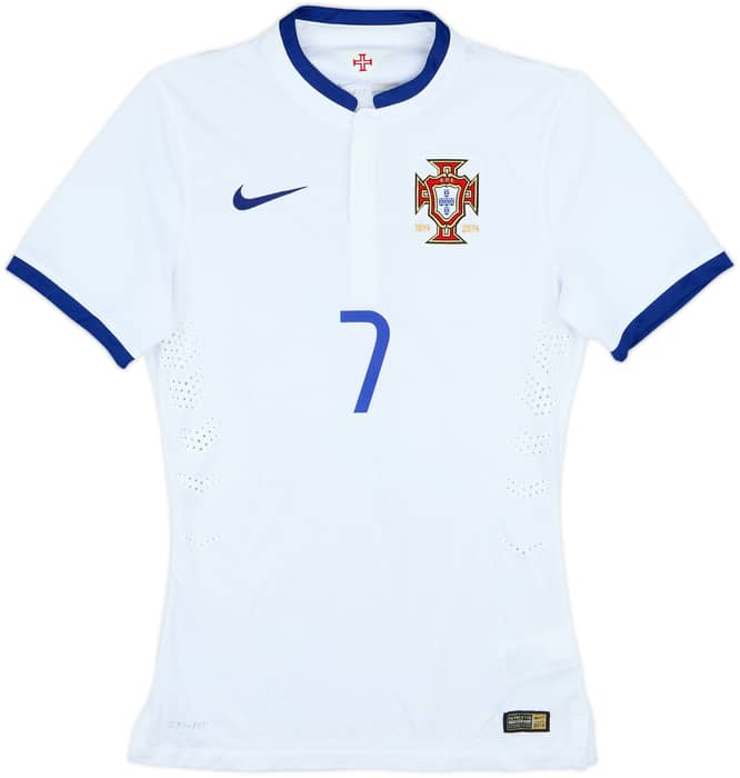 2014-15 Portugal Authentic Away Shirt Ronaldo #7 - 10/10 - (S)