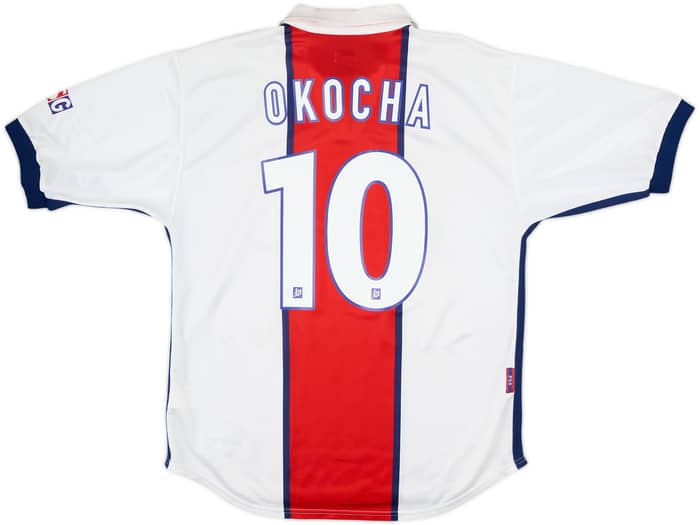 1998-99 Paris Saint-Germain Away Shirt Okocha #10 - 8/10 - (L)