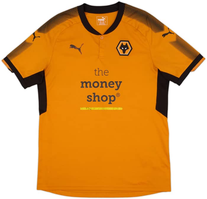 2017-18 Wolves Home Shirt - 6/10 - (L)
