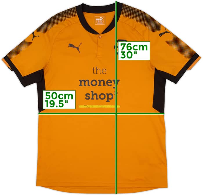 2017-18 Wolves Home Shirt - 6/10 - (L)