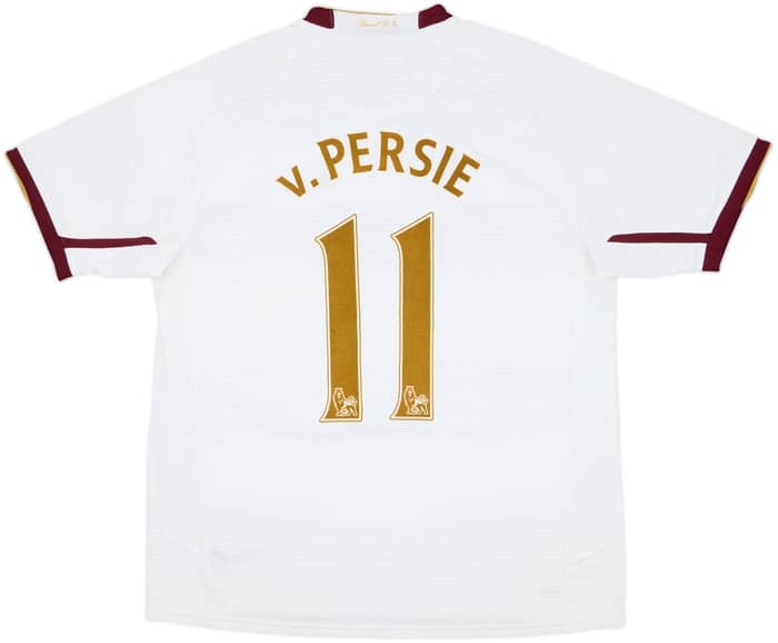 2007-08 Arsenal Away Shirt v.Persie #11 - 8/10 - (L)