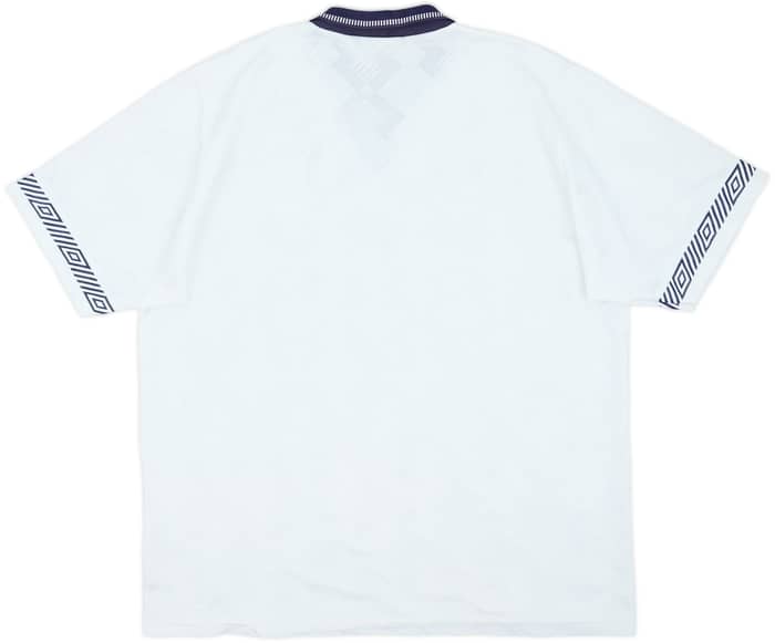 1990-92 England Home Shirt - 7/10 - (XL)