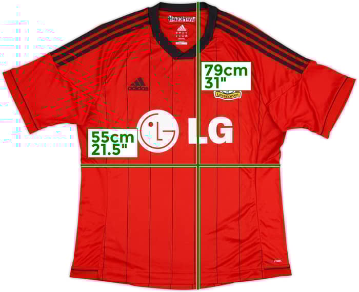 2013-14 Bayer Leverkusen Away Shirt - 7/10 - (XL)