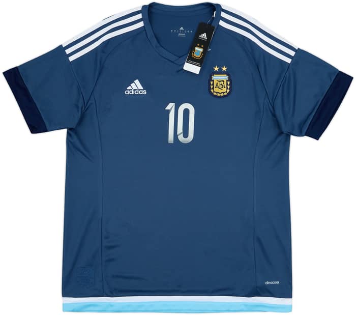 2015-16 Argentina Away Shirt Messi #10 (L)