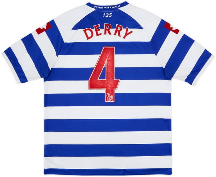 2011-12 QPR Home Shirt Derry #4 - 5/10 - (XXL)