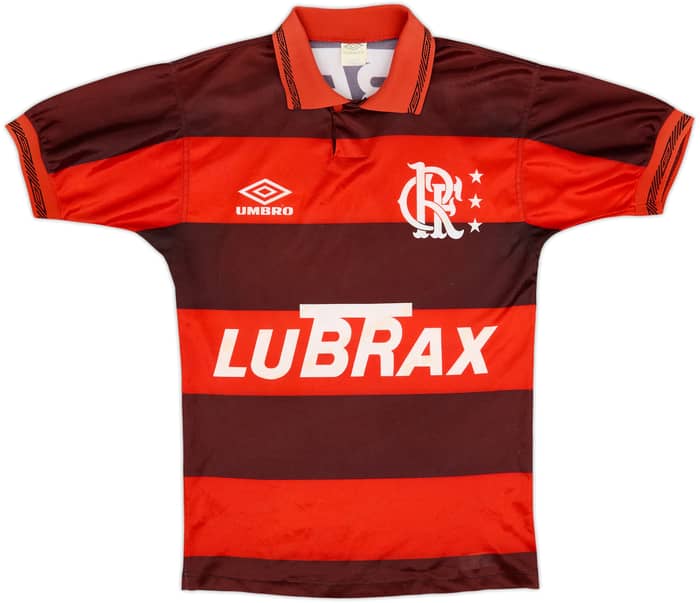 1992-93 Flamengo Home Shirt #10 - 5/10 - (S)