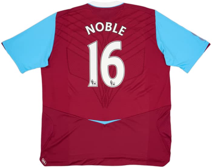 2008-09 West Ham Home Shirt Noble #16 - 6/10 - (XXL)