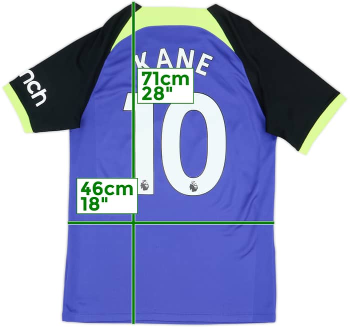 2022-23 Tottenham Away Shirt Kane #10 - 8/10 - (S)