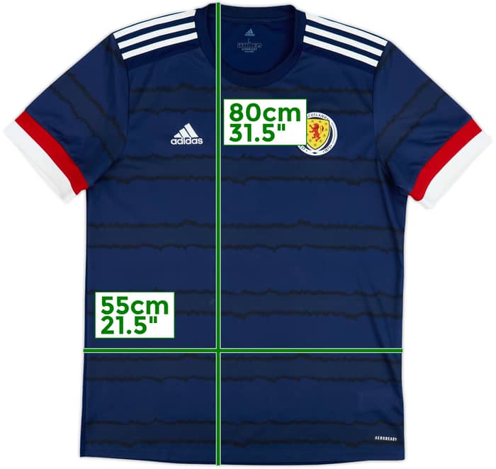 2020-22 Scotland Home Shirt - 6/10 - (L)