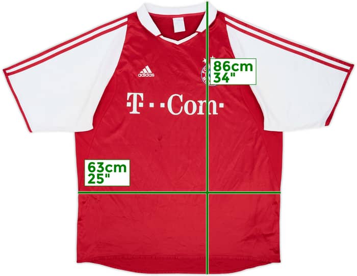 2004-05 Bayern Munich Home Shirt - 5/10 - (XXL)