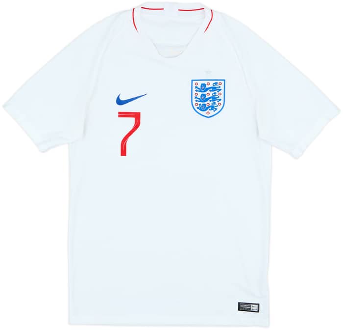 2018-19 England Home Shirt Lingard #7 - 9/10 - (S)