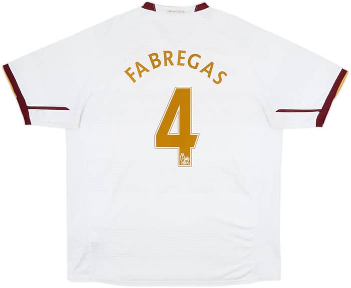 2007-08 Arsenal Away Shirt Fabregas #4 - 6/10 - (XL)