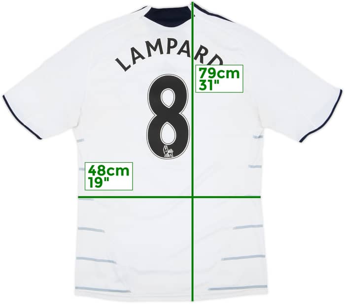 2009-10 Chelsea Third Shirt Lampard #8 - 7/10 - (M)