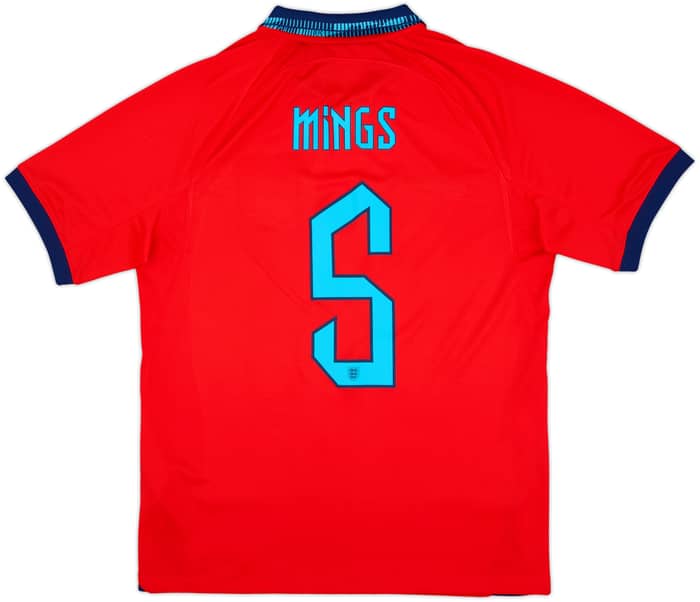 2022-23 England Away Shirt Mings #5 - 9/10 - (M)
