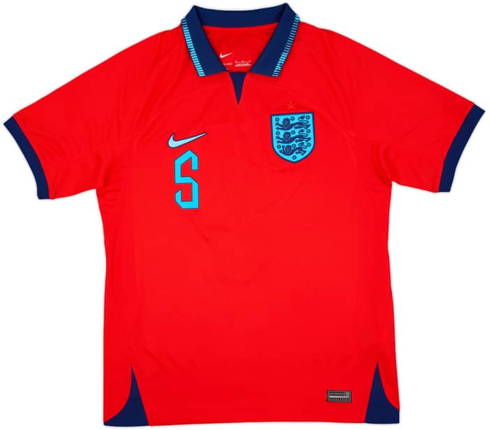 2022-23 England Away Shirt Mings #5 - 9/10 - (M)