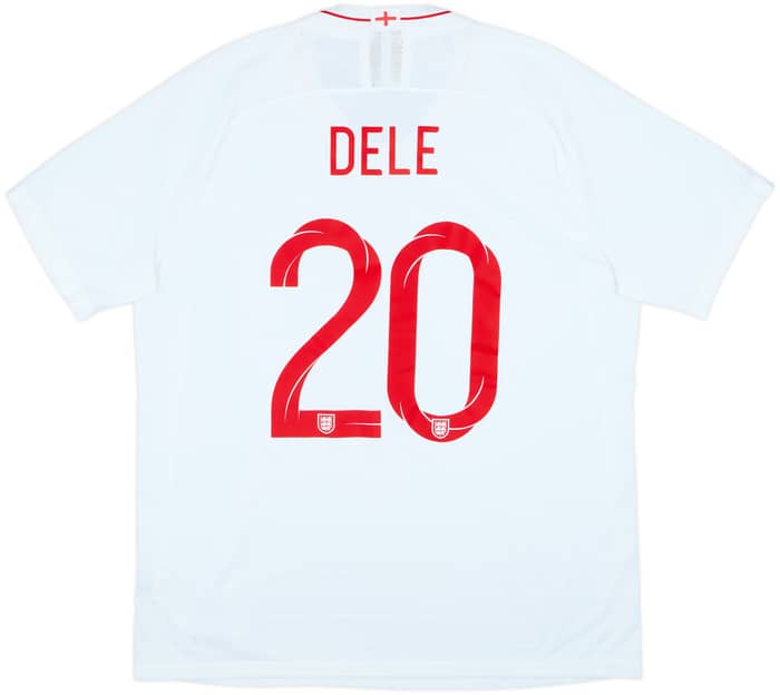 2018-19 England Authentic Home Shirt Dele #20 - 10/10 - (XL)