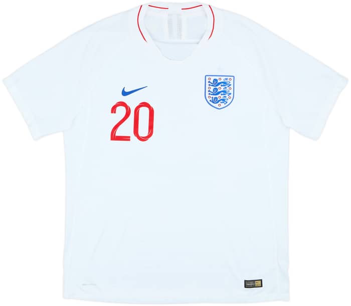 2018-19 England Authentic Home Shirt Dele #20 - 10/10 - (XL)