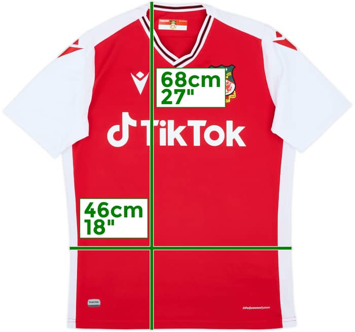 2021-22 Wrexham Home Shirt #10 - 6/10 - (S)