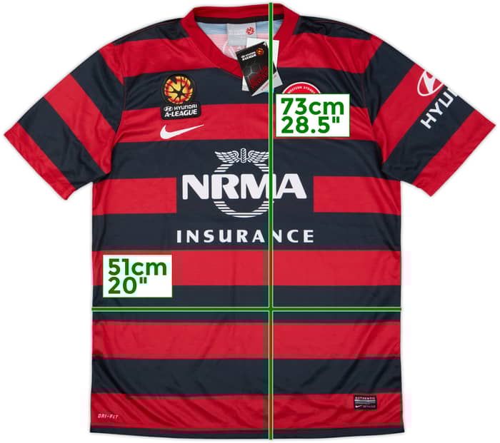 2012-14 Western Sydney Wanderers Home Shirt (L)