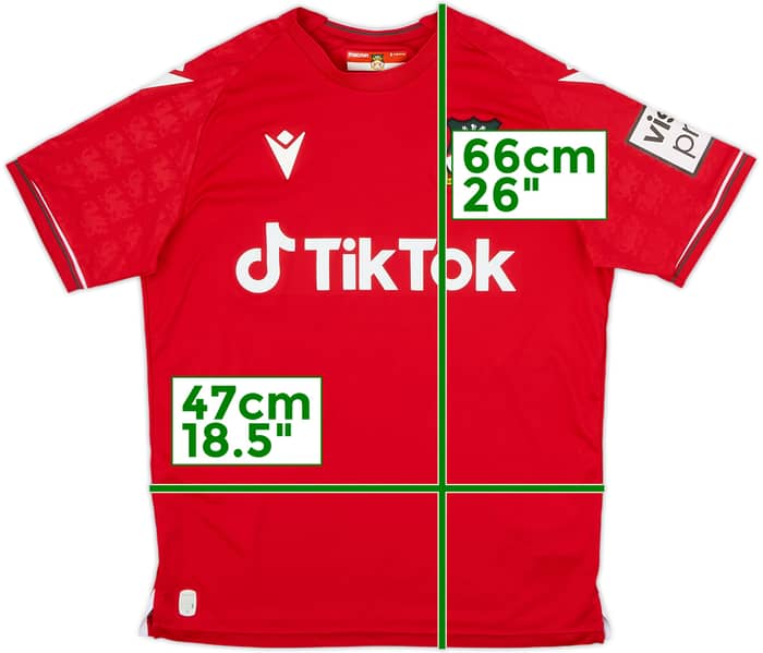 2022-23 Wrexham Home Shirt - 10/10 - (S)