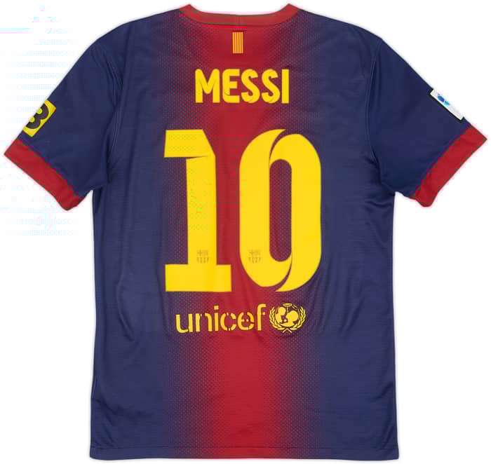 2012-13 Barcelona Home Shirt Messi #10 - 5/10 - (S)